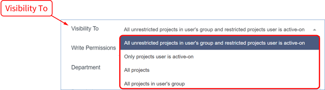 Admin - Resources and Users - 6 - Visibility