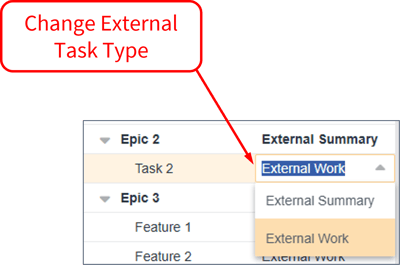 ETC - Change External Task Type in Task Grid