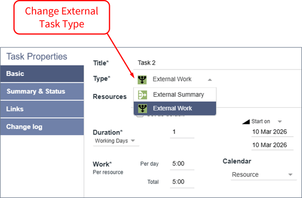 ETC - Change External Task Type in Task Properties