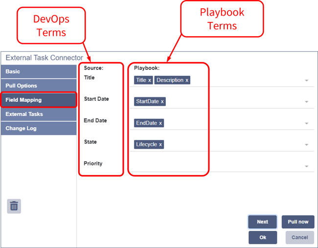 ETC - DevOps Field Mappings