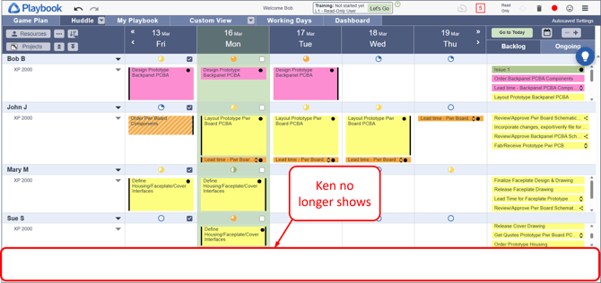 Empty Rows - Ken no longer shows
