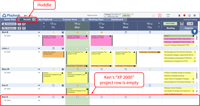 Empty Rows - Kens XP2000 row is empty