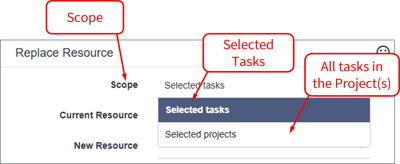 Replace Resource - Scope
