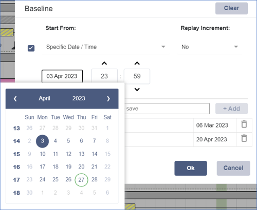 Apr 2023 - Baselines - Specifiy Date - 2