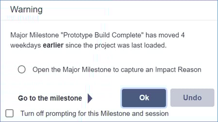 Mar 2023 - Major Milestone Moved - Earlier