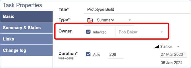 Mar 2023 - Summary Owner - inherited