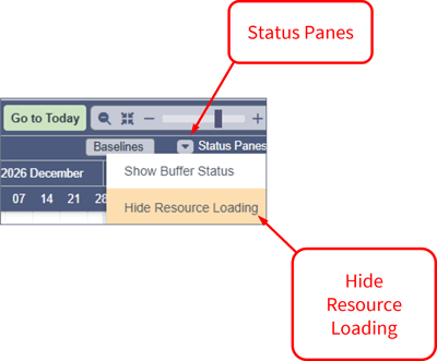 RLP - Hide Resource Loading Pane