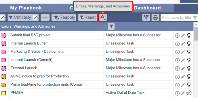 Sep 8, 2022 - Errors, Warnings, Advisories - 1