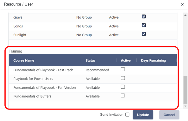 Sep 30, 2022 - Playbook Academy Enrollments - 2 - Training Section